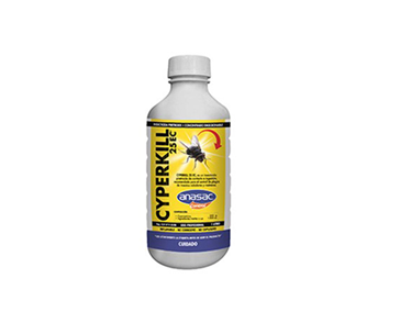 Insecticida líquido Cyperkill 25 EC 1 lt