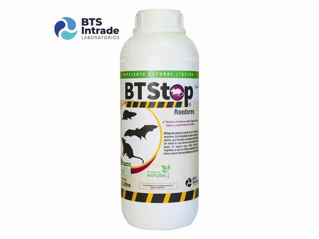 Repelente Natural Líquido para roedores BTStop 1 LT AGOTADO