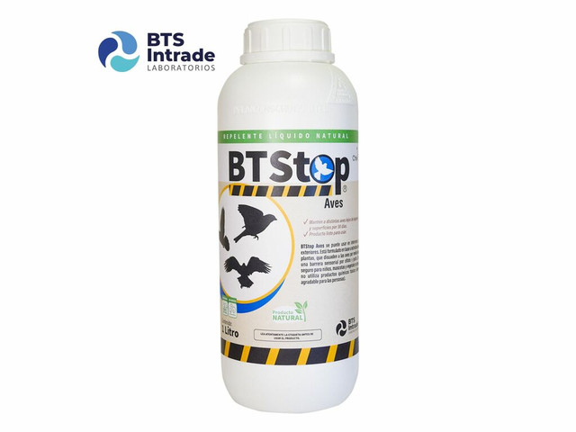 Repelente Natural Líquido para aves BTStop 1 LT AGOTADO