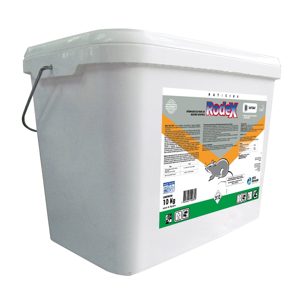 Rodex Pasta o Sof Bait venenos Para ratas 10 kilos AGOTADO